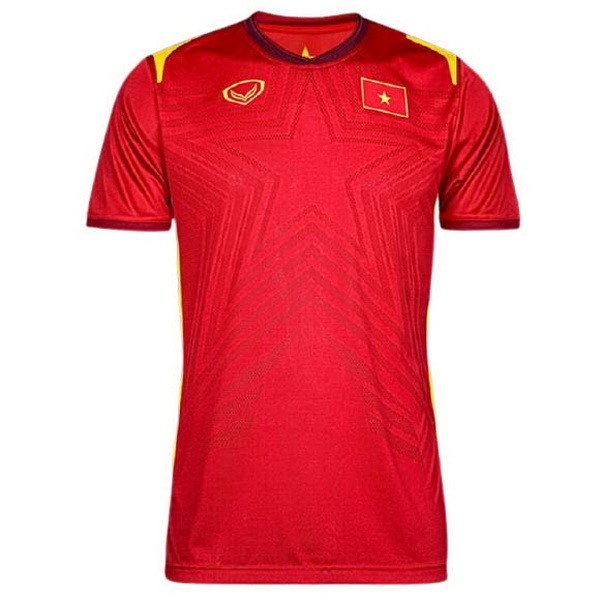 Heimtrikot Thailand Vietnam 2021 Rote Günstige Fußballtrikots